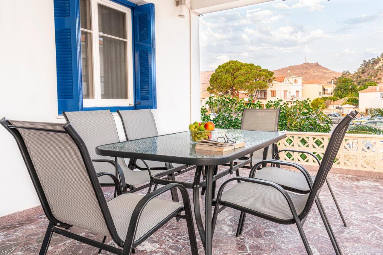 La Skala Eressos Holiday Apartments Kültér fotó